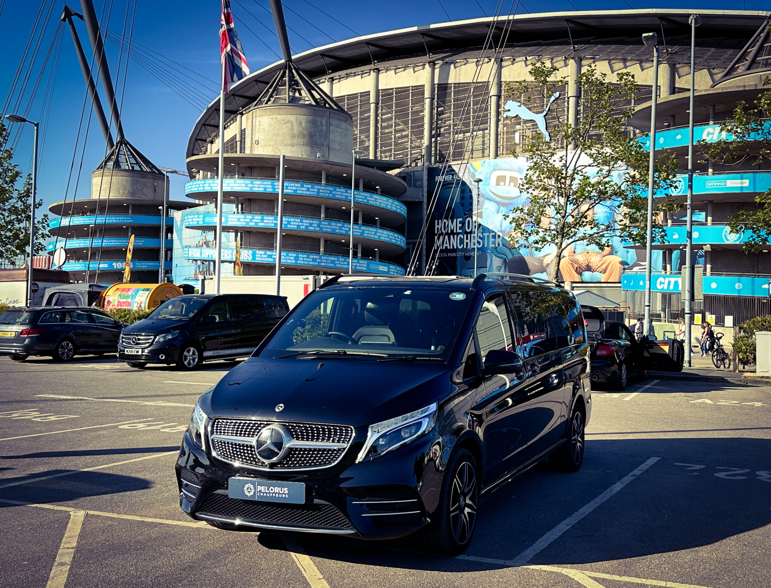 Chauffeur service in Manchester - Ethiad